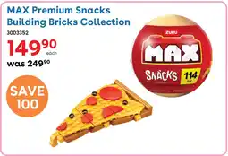 ToysRUs Max Premium Snacks Building Bricks Collection offer