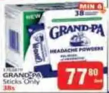 KitKat Cash and Carry Grand-Pa Headache Powders offer