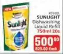 KitKat Cash and Carry Sunlight Dishwashing Liquid Refill offer