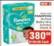 KitKat Cash and Carry Pampers Active Baby-dry Jumbo offer