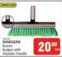 KitKat Cash and Carry ANACLEAN Broom Budget with Wooden Handle offer