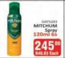 KitKat Cash and Carry Mitchum Spray offer