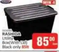 KitKat Cash and Carry RASHIDA Utility Box(With Lid) Black offer