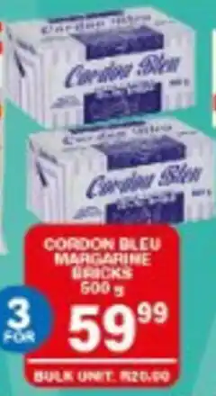 Giant Hyper Cordon Bleu Margarine Bricks offer