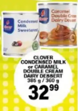 Giant Hyper Clover Condensed Milk or Caramel Double Cream Dairy Dessert offer