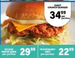 Giant Hyper Giant Crunch Burger offer