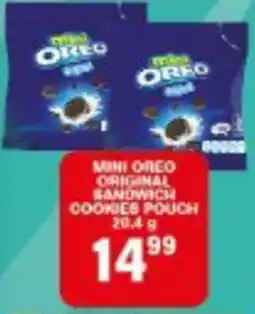 Giant Hyper MINI OREO ORIGINAL SANDWICH COOKIES POUCH offer