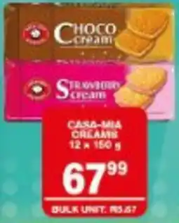 Giant Hyper Casa-Mia Creams offer