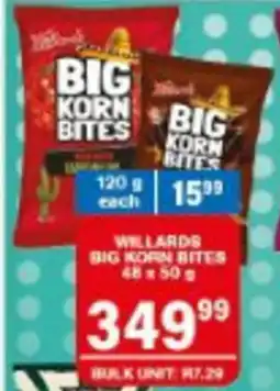 Giant Hyper Willards Big Korn Bites offer