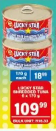 Giant Hyper Lucky Star Shredded Tuna offer