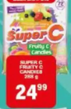 Giant Hyper Super C Fruity C Candies offer