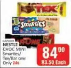 KitKat Cash and Carry Nestle Choc Mini Smarties/ Tex/ Bar one offer