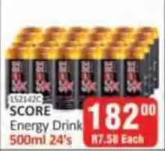 KitKat Cash and Carry SCORE Energy Drink offer