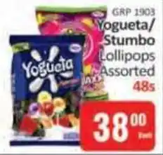 KitKat Cash and Carry Yogueta/Stumbo Lollipops Assorted offer