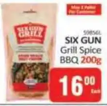 KitKat Cash and Carry SIX GUN Grill Spice BBQ offer