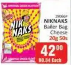KitKat Cash and Carry NIKNAKS Bailer Bag Cheese offer