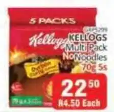 KitKat Cash and Carry Kelloggs Multi-Pack Noodles offer