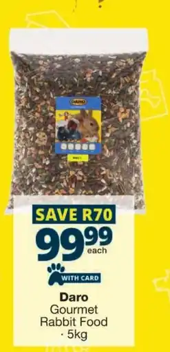 Checkers Daro Gourmet Rabbit Food offer
