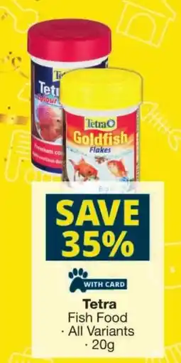 Checkers Tetra Fish Food offer