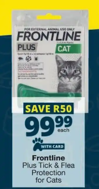Frontline Plus Tick & Flea Protection for Cats