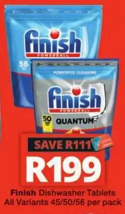 Checkers Finish Dishwasher Tablets offer
