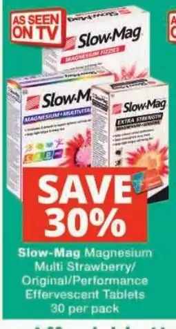 Checkers Slow-Mag Magnesium Multi Strawberry offer