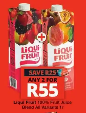 Liqui Fruit 100% Fruit Juice