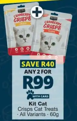 Checkers Kit Cat Crisps Cat Treats offer
