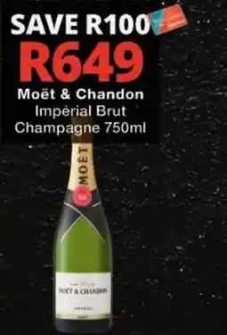 Checkers Moët & Chandon Impérial Brut Champagne offer