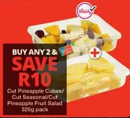 Checkers Cut Pineapple Cubes/ Cut Seasonal/Cut Pineapple Fruit Salad offer