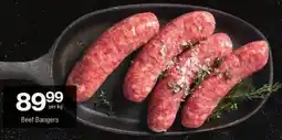 Checkers Beef Bangers offer