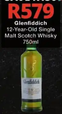 Checkers Glenfiddich 12-Year-Old Single Malt Scotch Whisky offer
