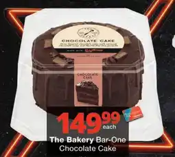 Checkers The Bakery Bar-One Chocolate Cake offer