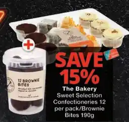 Checkers The Bakery Sweet Selection Confectioneries 12 per pack/Brownie Bites offer