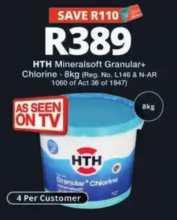 Checkers HTH Mineralsoft Granular+ Chlorine offer