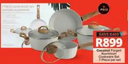 Checkers Coconut Forged Aluminium Cookware Set offer