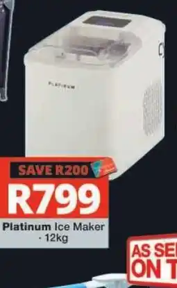 Checkers Platinum Ice Maker offer