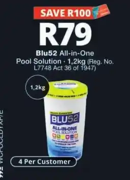 Checkers Blu52 All-in-One Pool Solution offer