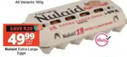Checkers Nulaid Extra Large Eggs offer