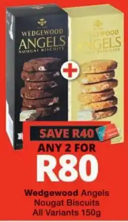 Checkers Wedgewood Angels Nougat Biscuits offer