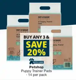 Checkers Petshop Puppy Trainer Pads offer