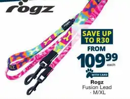 Checkers Rogz Fusion Lead offer