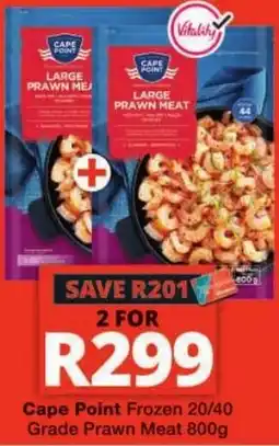 Checkers Cape Point Frozen Prawn Meat offer