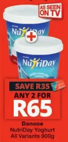 Checkers Danone NutriDay Yoghurt offer