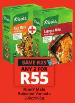 Checkers Knorr Mate offer