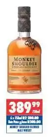 Ultra Liquors Monkey Shoulder offer
