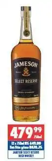 Ultra Liquors Jameson Select Reserve offer