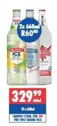 Ultra Liquors Smirnoff Storm, Spin, or Pine Twist Sharing Pack offer