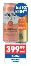 Ultra Liquors BRUTAL FRUIT CANS RANGE offer