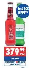 Ultra Liquors Red Square Ice or Belgravia Range Bottles offer